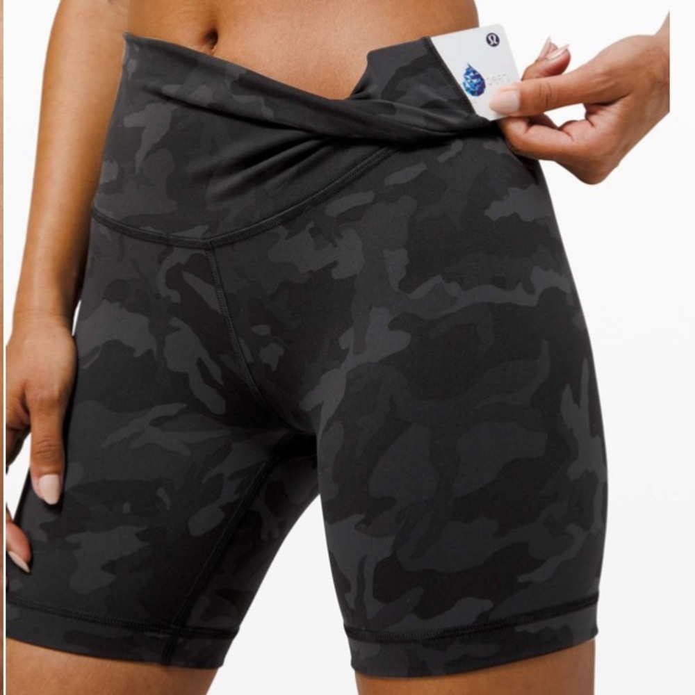 NWT Lululemon Wunder Train HR Camo Shorts - Picture 5 of 7